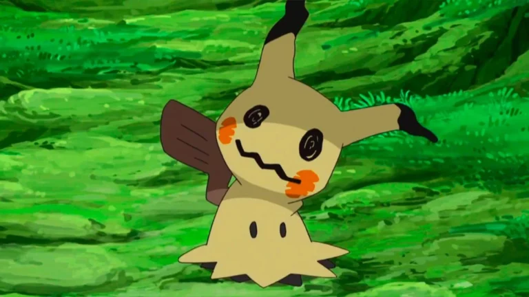 Mimikyu sin disfraz