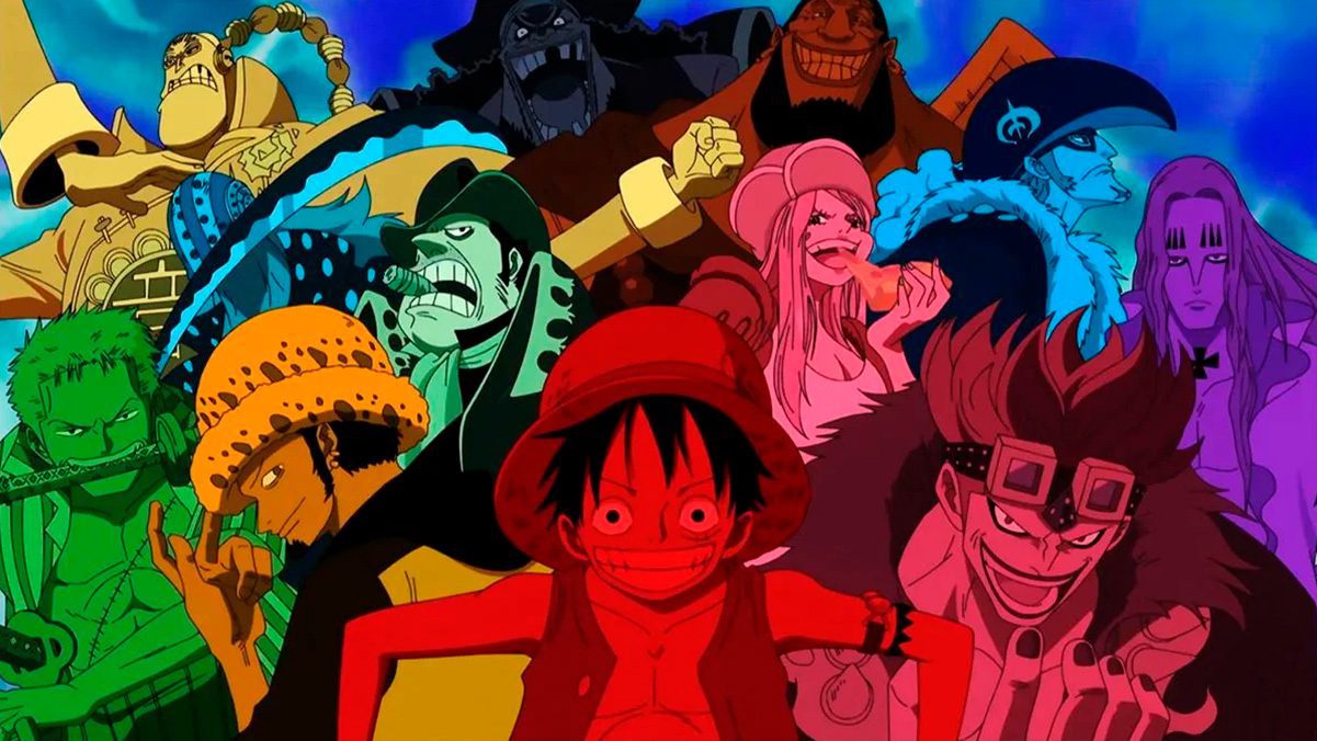 miembros de la peor generación en One Piece