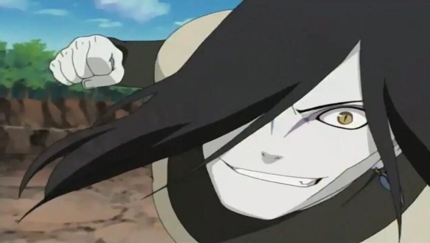 Cómo Orochimaru pudo usar sus brazos para golpear a Naruto en Shippuden.